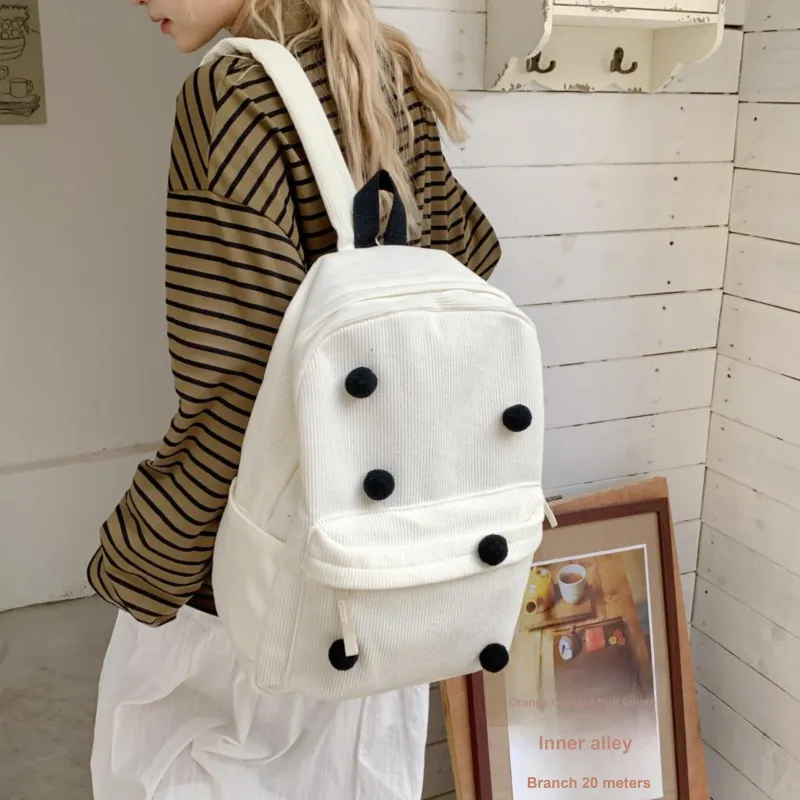 SURELAPTOP Fabric Backpack Unisex Multicolor-6