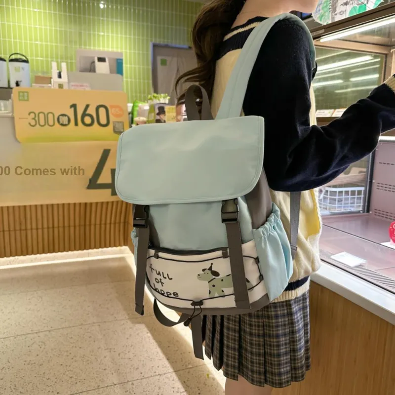 URBAN FOREST Nylon Backpack Unisex Multicolor-10