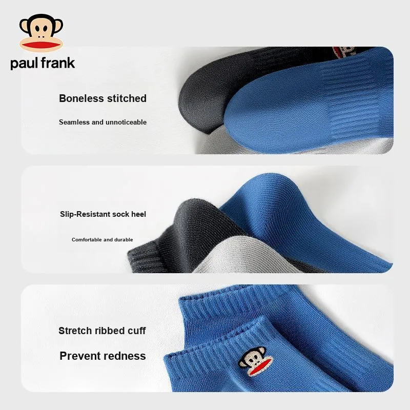 PAUL FRANK Ankle Socks Men's 5 Pack-3