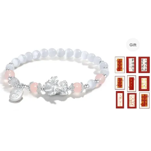 JINGCHENGGOU Cat's Eye Stone Bracelets Unisex