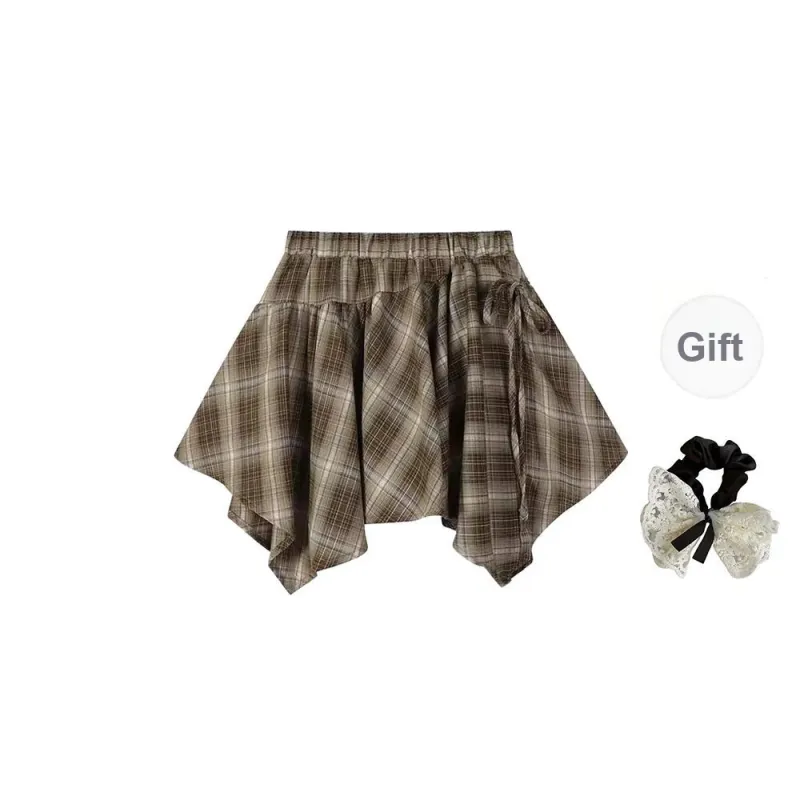 PAVEA Casual Short Skirts Women's-0