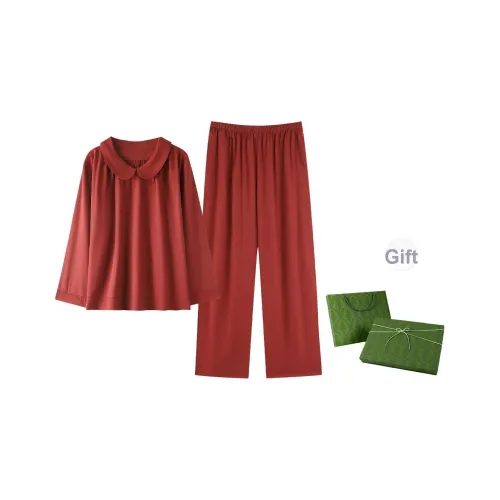 ZumashL Пижама Подарочная Коробка Женская Красная