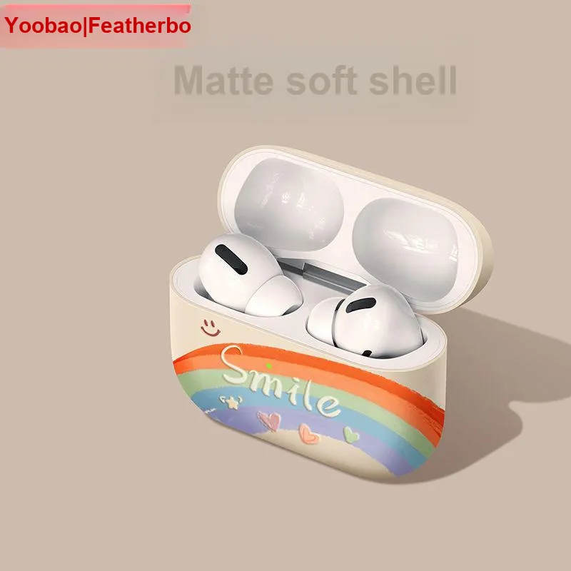 Yoobao AirPods Full Collection TPU Compatibility AirPods4 Protective Cover Skin Friendly Matte Headphone Cases-2