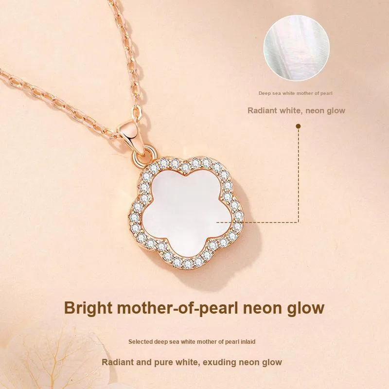 Schloney 925 Sterling Silver Necklaces Women's-3