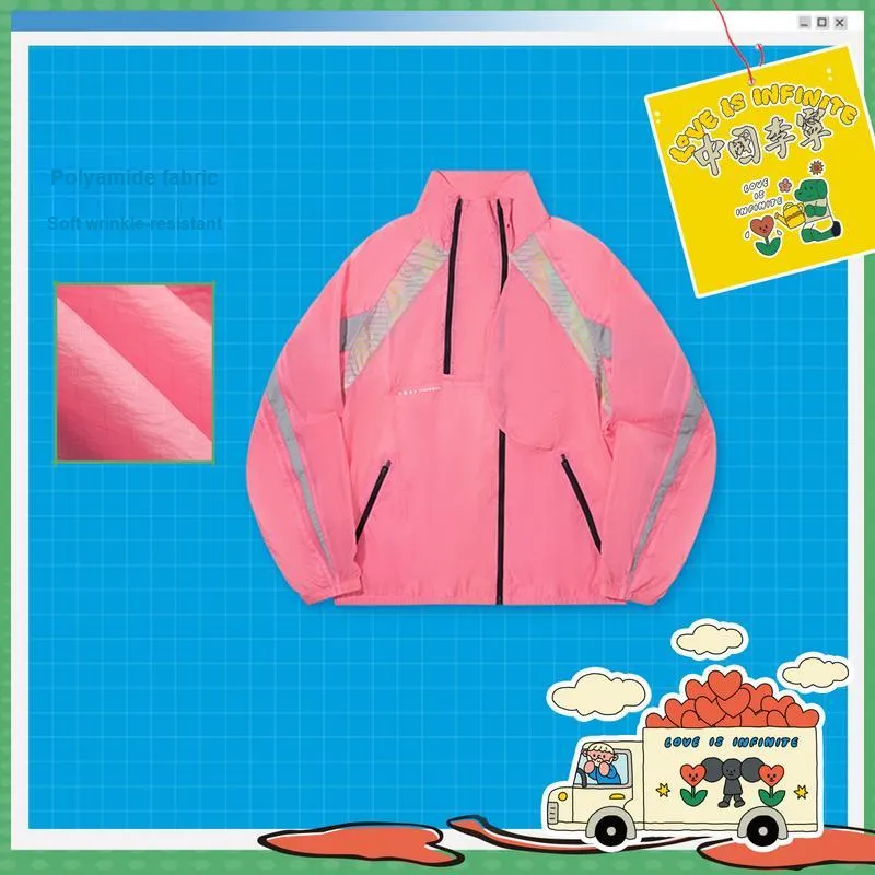 LiNing x TAKASHA,LIANMINGKUAN Jackets & Coats Unisex Dawn Red-2