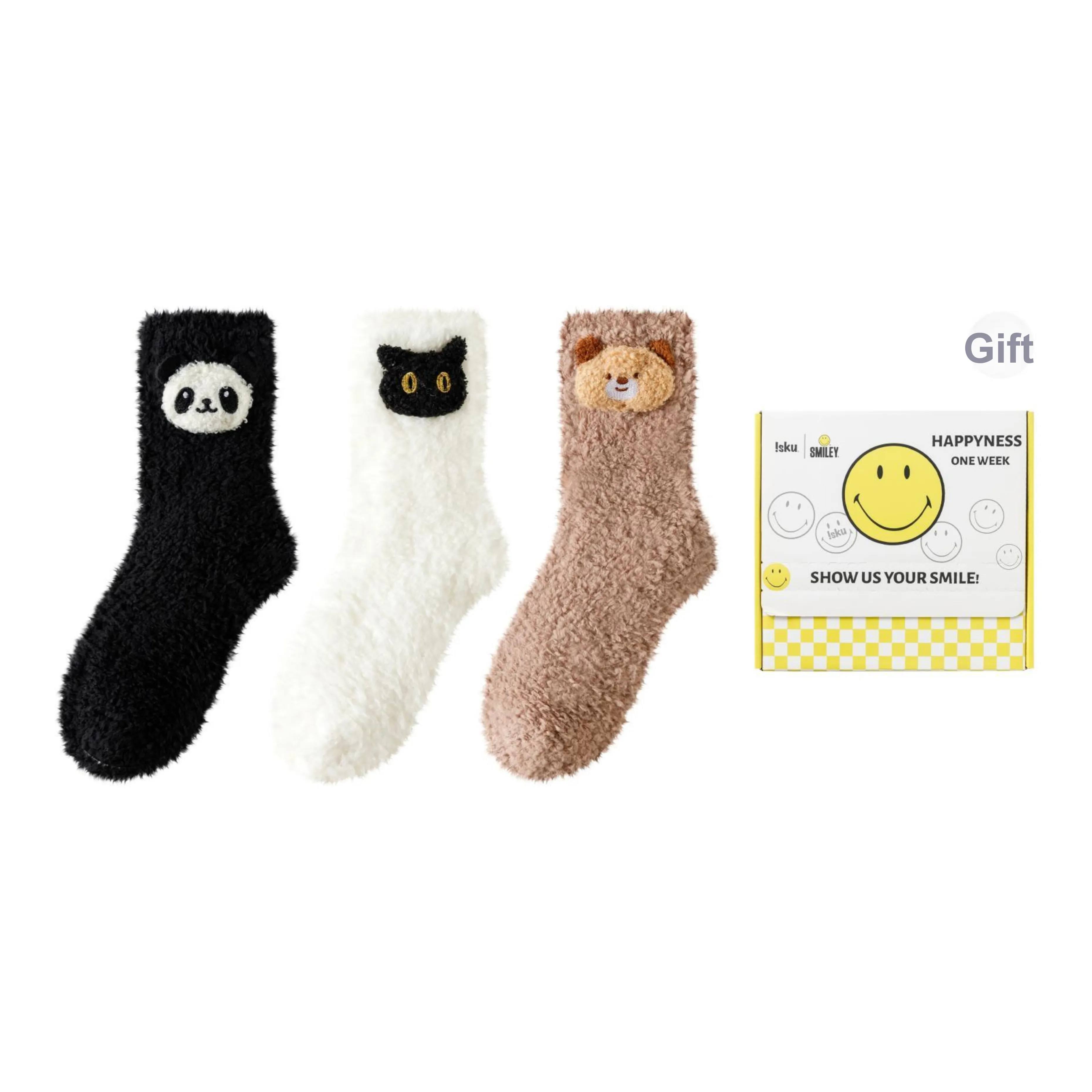 Caramella x ISKU Высокие носки Женские упаковка из 3 пар