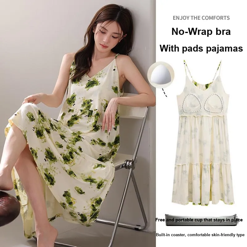 Lan Miao Women's Nightgowns-17