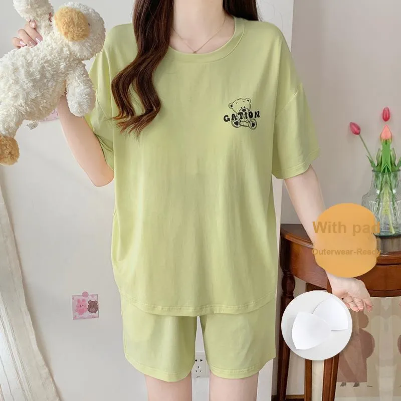 MADALLO Pajama Set Women's Green-2
