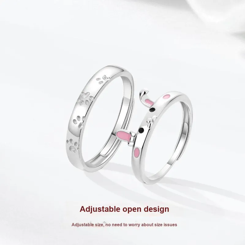 Master Kim Niche Luxury Premium Feel Adjustable Opening Ring Unisex-2