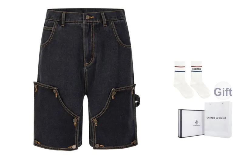 Charlie Luciano Cargo Shorts Unisex-6