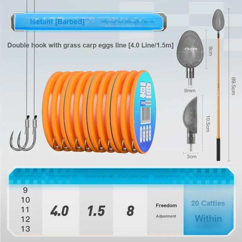 Jiadiaoni Fish Hook Barbed Hook-1