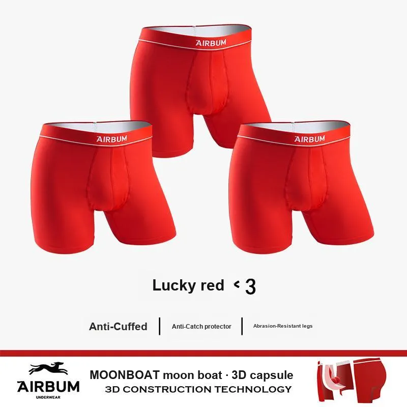 Airbum Underwear Boxer Shorts Men's 3 Pack-3