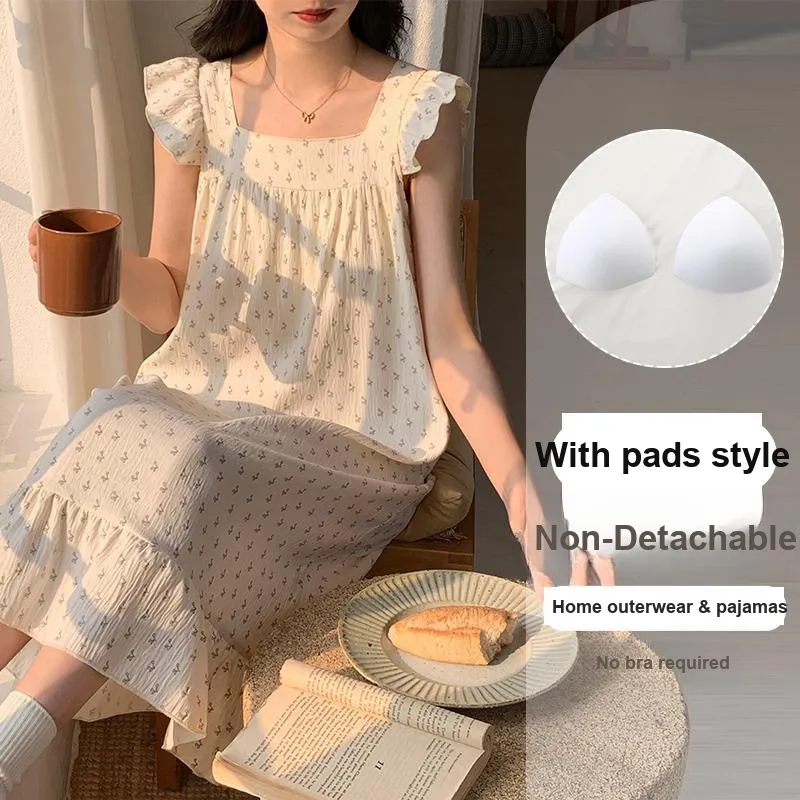 OUSHIBO Nightgown Women's Image Color-5