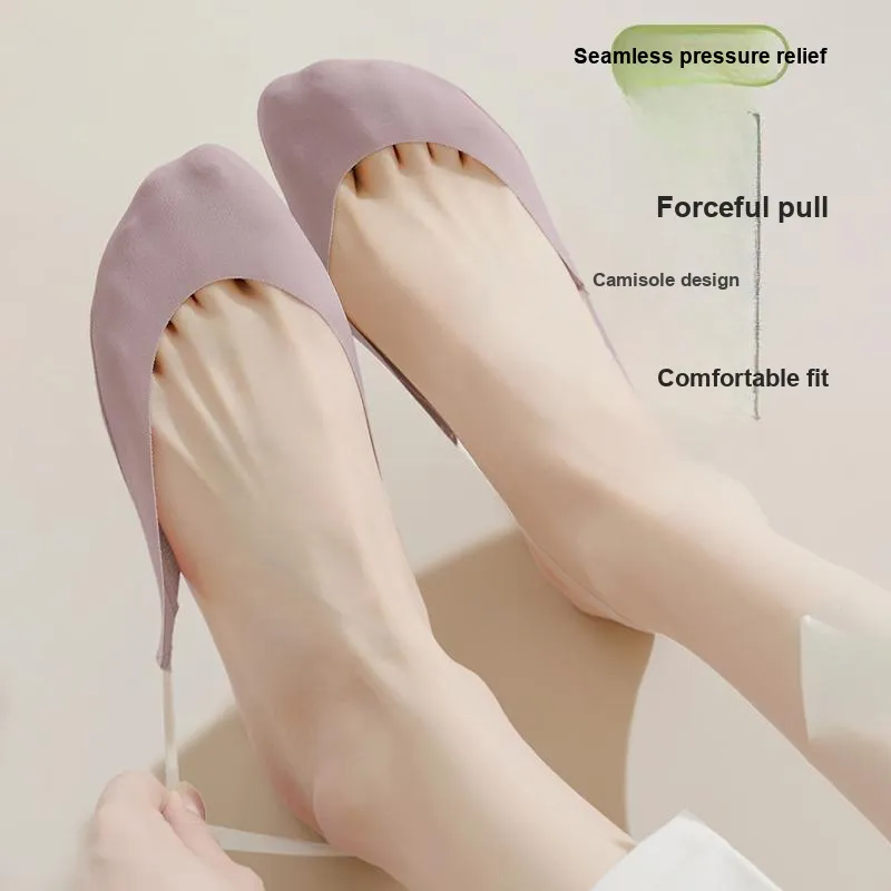XIA.WA.ZHI.XIU No Show Socks Women's Box 5 Pack-9