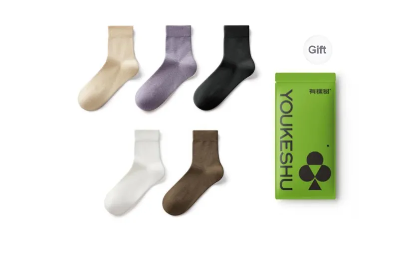YOUKESHU Mid Calf Socks Women's-24