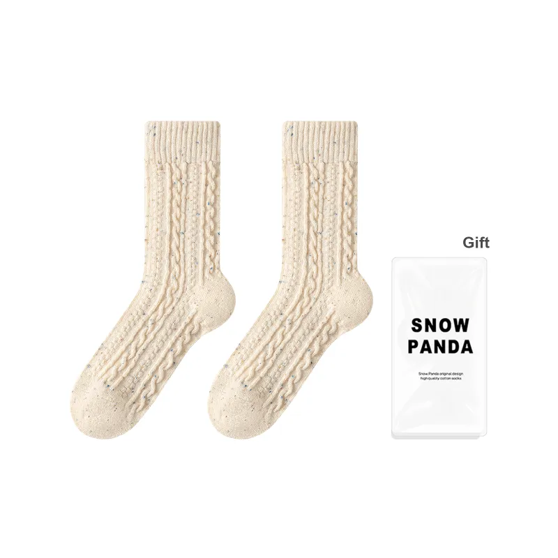 XXLLG Mid Calf Socks Women's Gift Box 2 Doubles-11