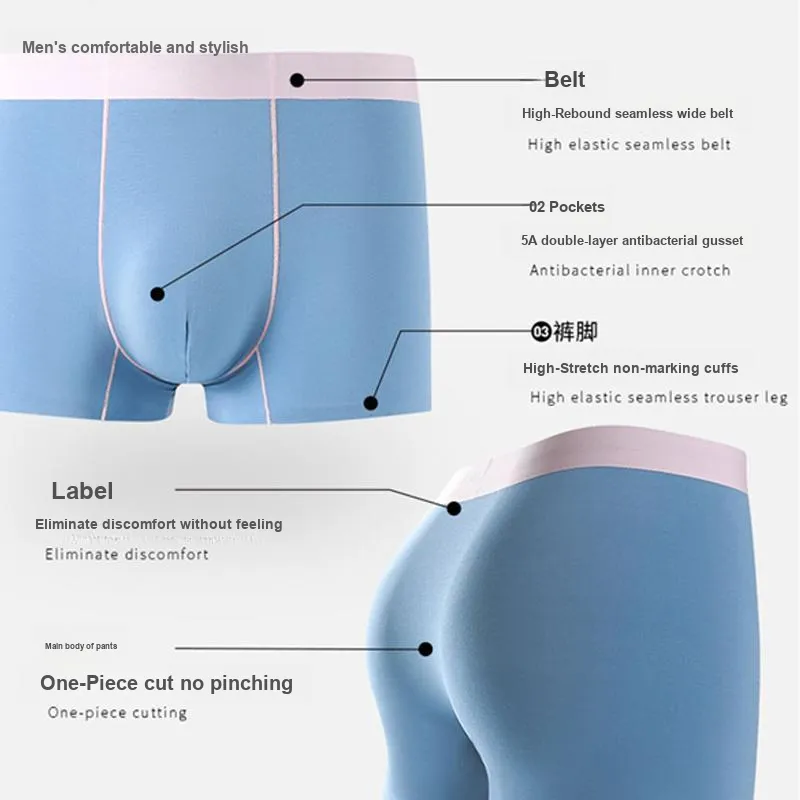 LUYOUYE Underpants Men's 3 Pack-4