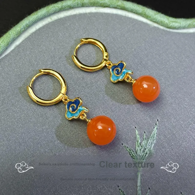 Love Jade Earrings Women's-7