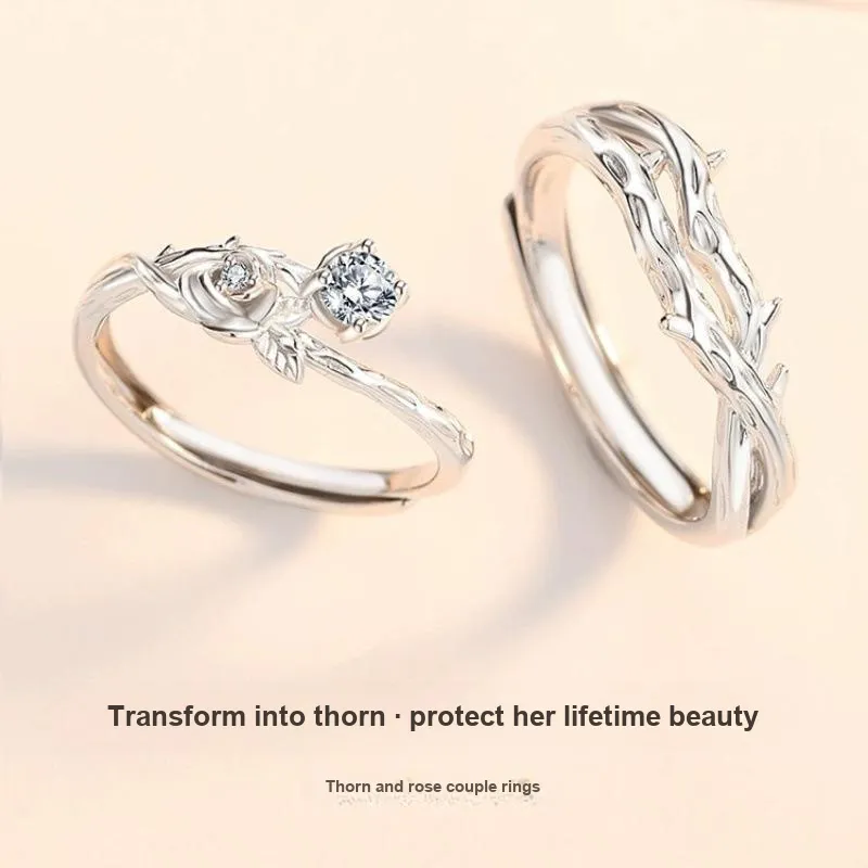DAWO S999 Fine Silver Rings Unisex-1