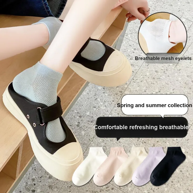 AUGUST Ankle Socks Women's 5 Pack-1