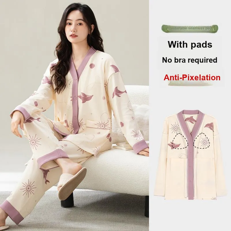 DanceBees Pajama Set Women's Image Color-1