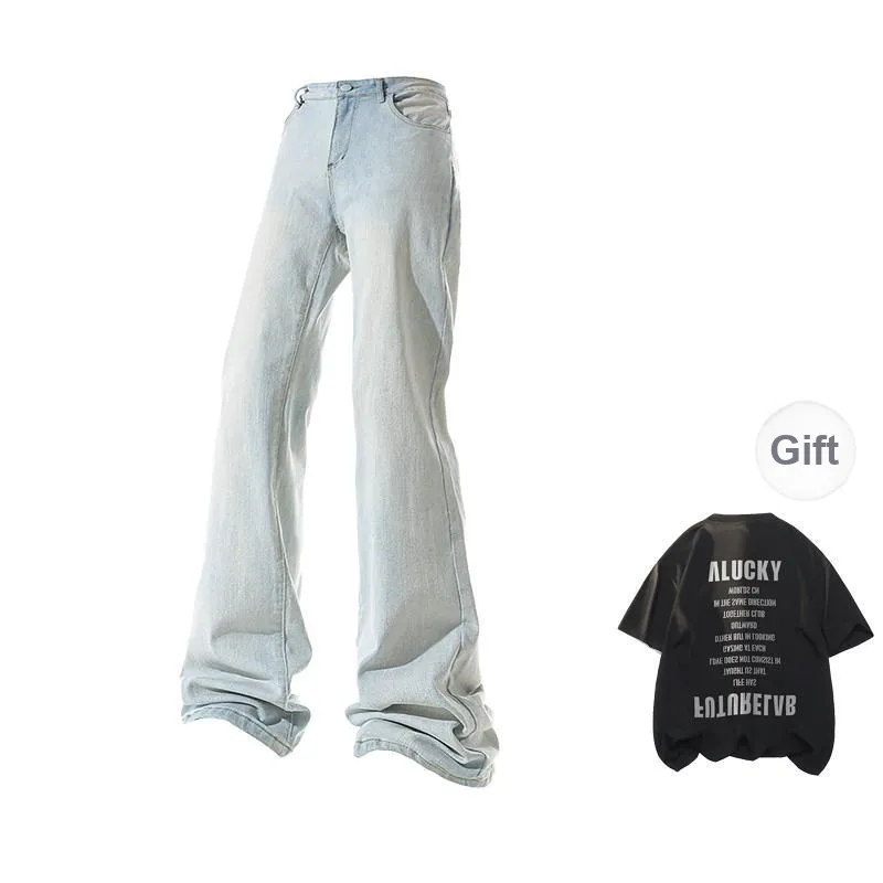 BRUMAIRE Jeans Unisex Yellow Mud Jeans Comes With White Short Sleeved Top-10