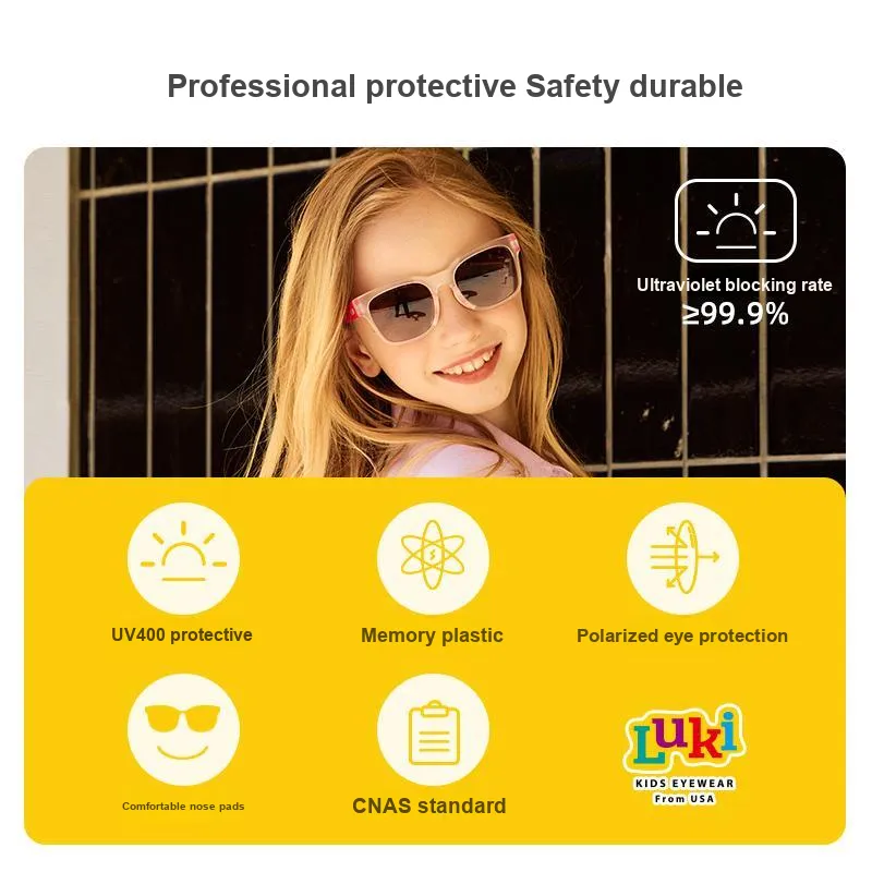 LUKI TR90 Round Sunglasses Kids'-2