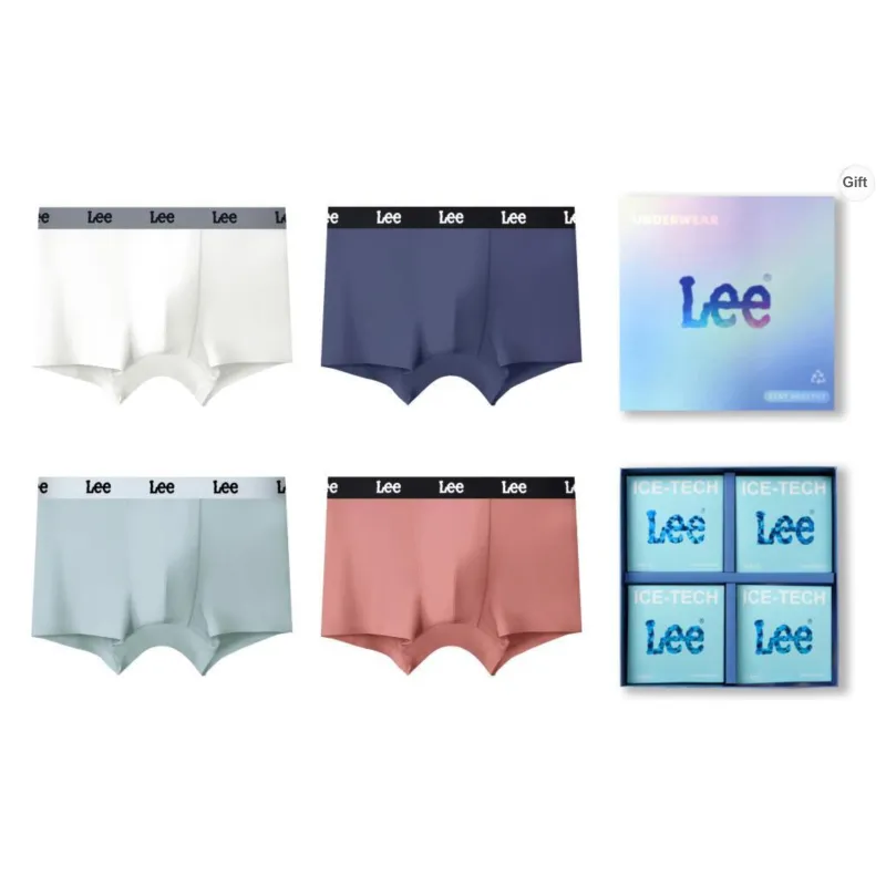 Lee Underwear Gift Box Men's 4 Pack-0