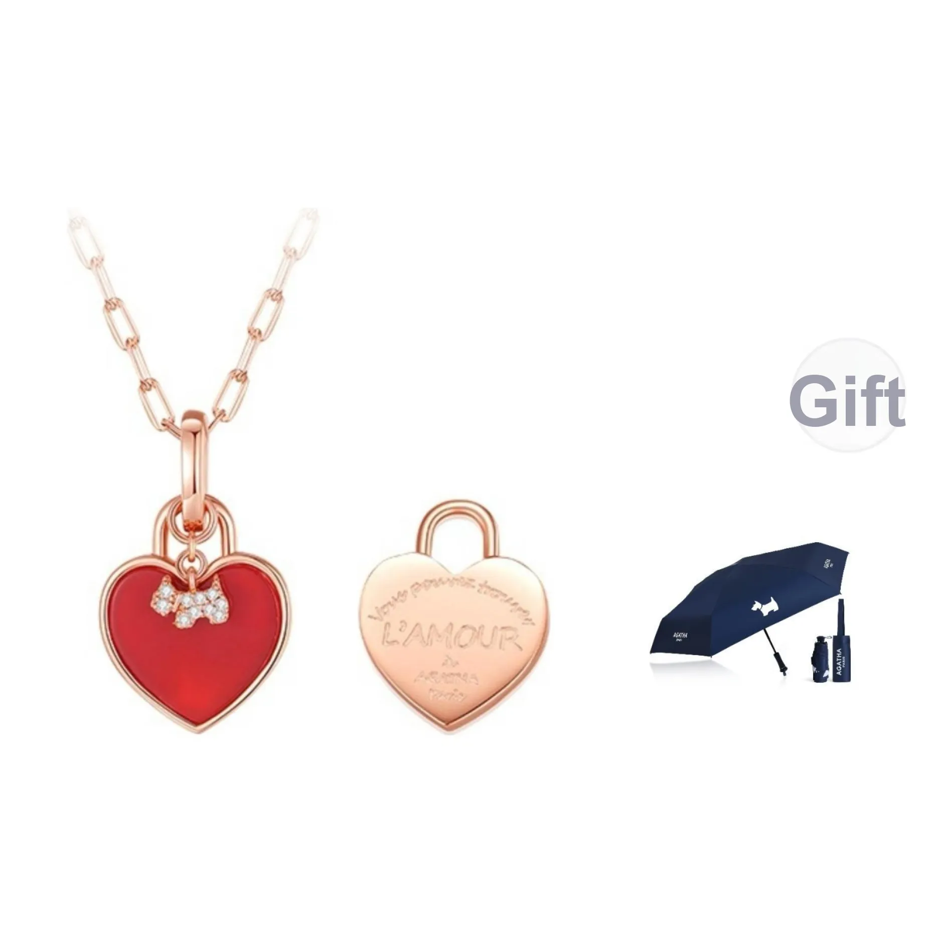Agatha Necklaces Unisex