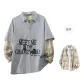 Heather Gray (Includes 1 Yellow Plaid Shirt)