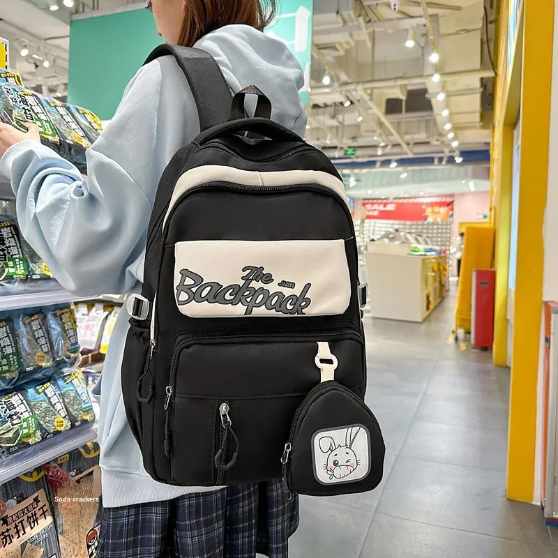Parker Bear Nylon Backpack Regular Unisex Multicolor-7