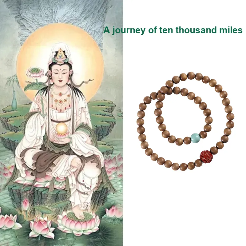 Yuxin Sandalwood Bracelets Unisex-1
