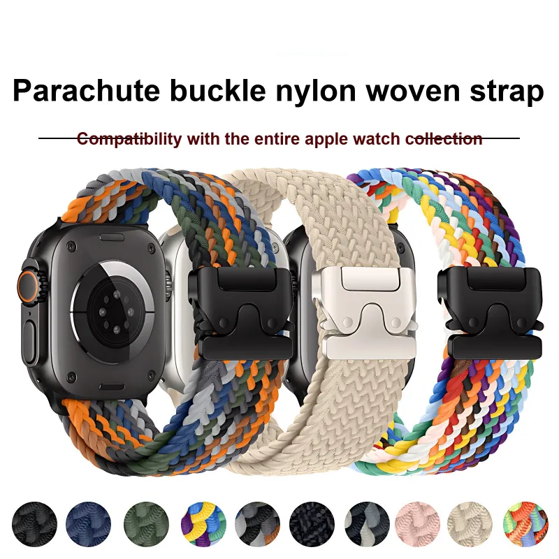 CHRROTA Apple Compatibility Watch Band 49mm Nylon Material-13
