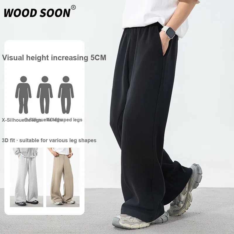 WOOD SOON Casual Pants Unisex-17