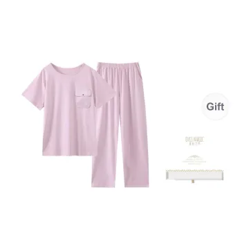XIA.WA.ZHI.XIU Pajama Set Women's Gift Box Set Pink