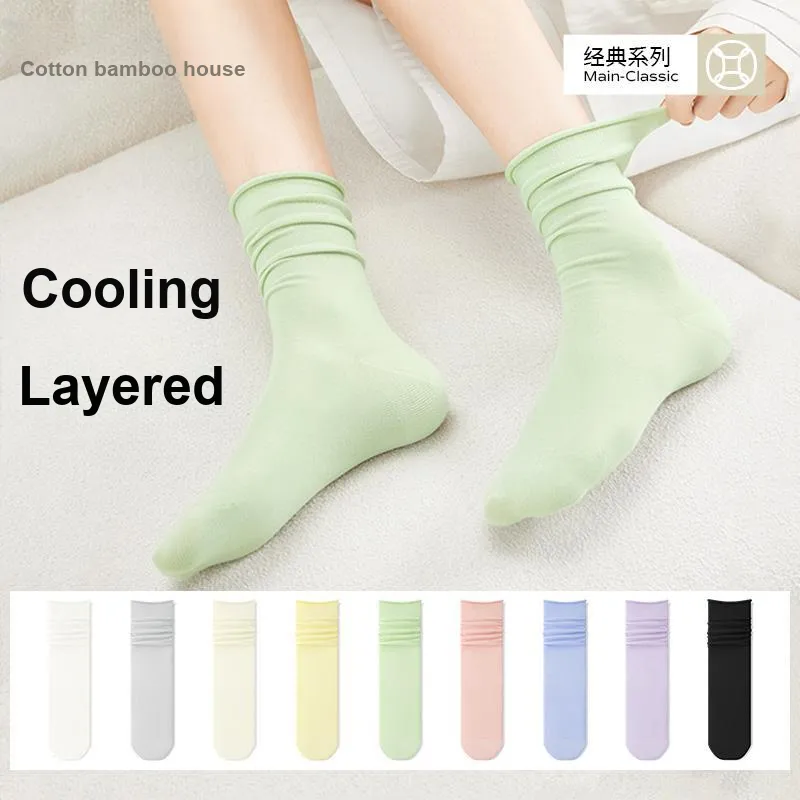 B&C.Room Knee High Socks Women's 6 Pack-11