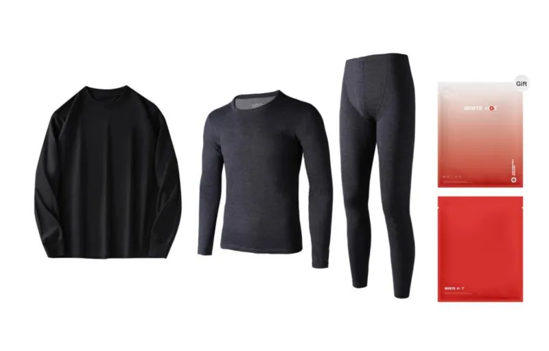 WHITE HOT Men Thermal Sets-68