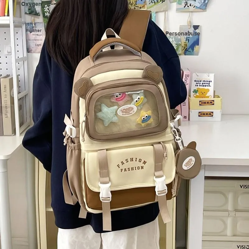 AIBAG Twill Backpack Unisex Multicolor-20