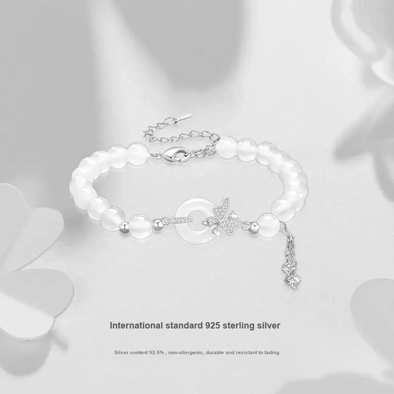 JUICY GRAPE Chalcedony Bracelets Unisex-2