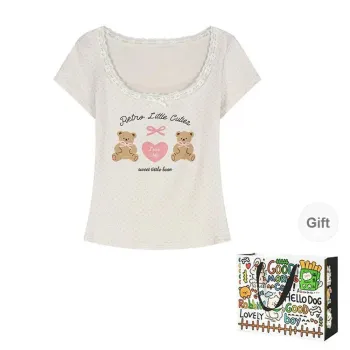 ZVJH Set in Sleeve T Shirt Women's