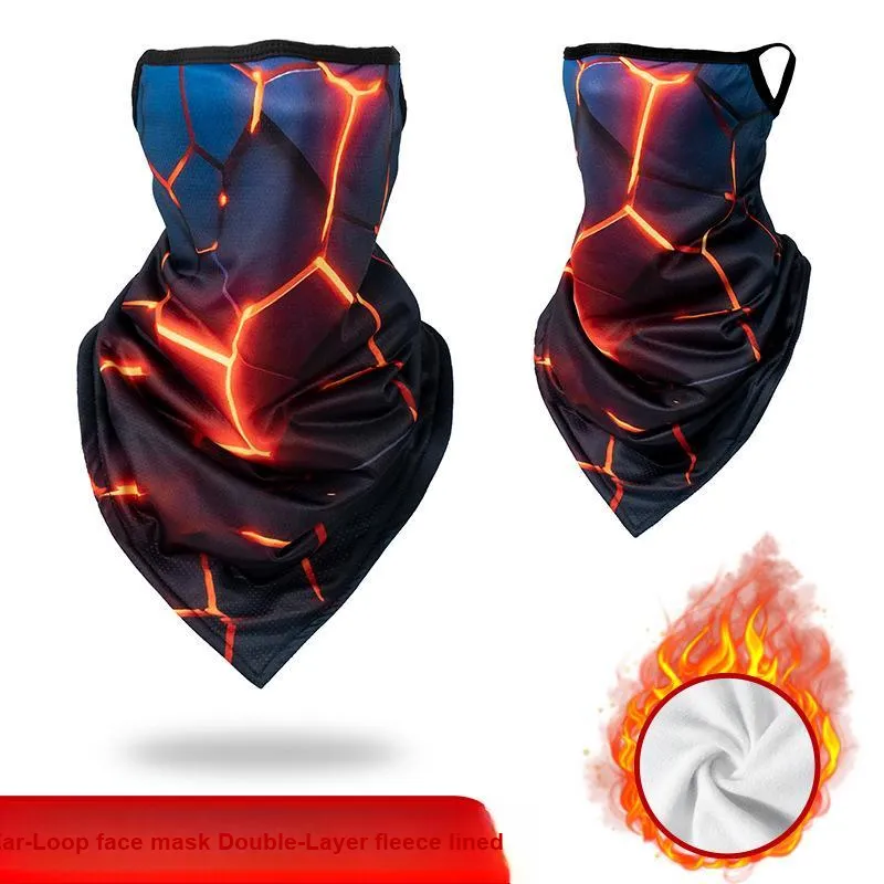 JIEKAI Cycling Gear Cycling Mask Unisex Polar Fleece 1 Pack Multiple Colors-4
