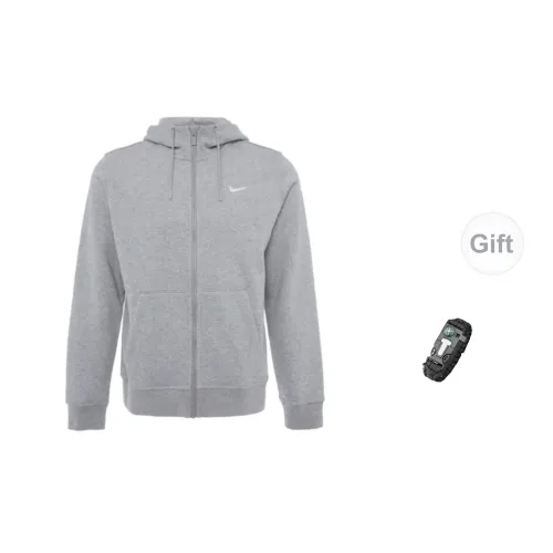 Nike Jackets Men Gray With Free Wristband