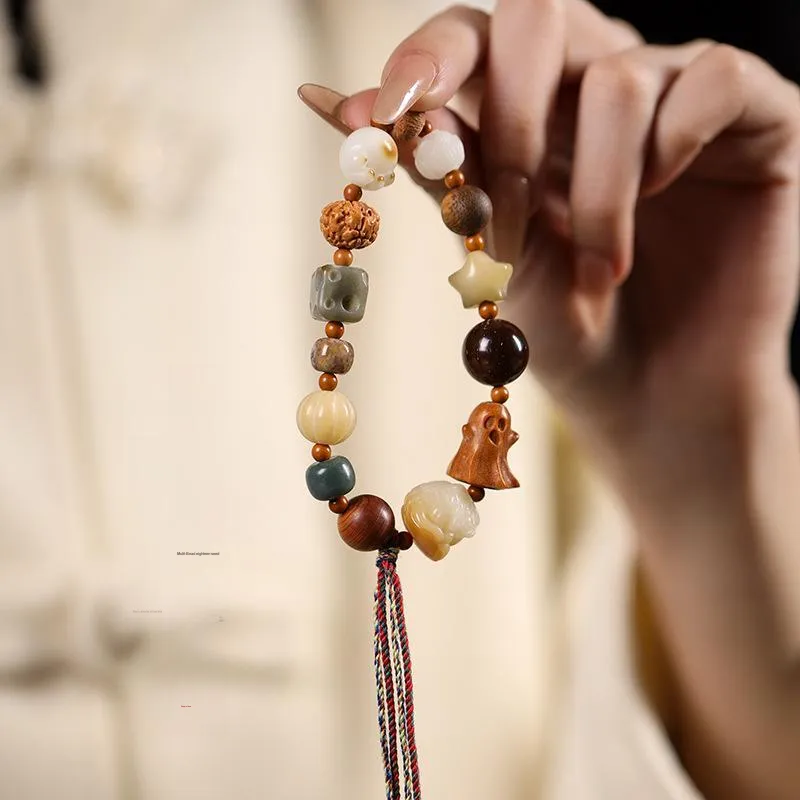 HANCANG King Kong Bodhi Seeds Bracelets Unisex-2