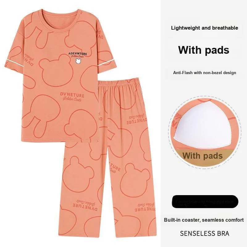 GOSO Pajama Set Women's Red Shades-2