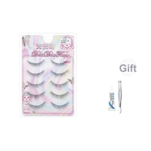 DOUDOUTIAN Клеящиеся ресницы для женщин