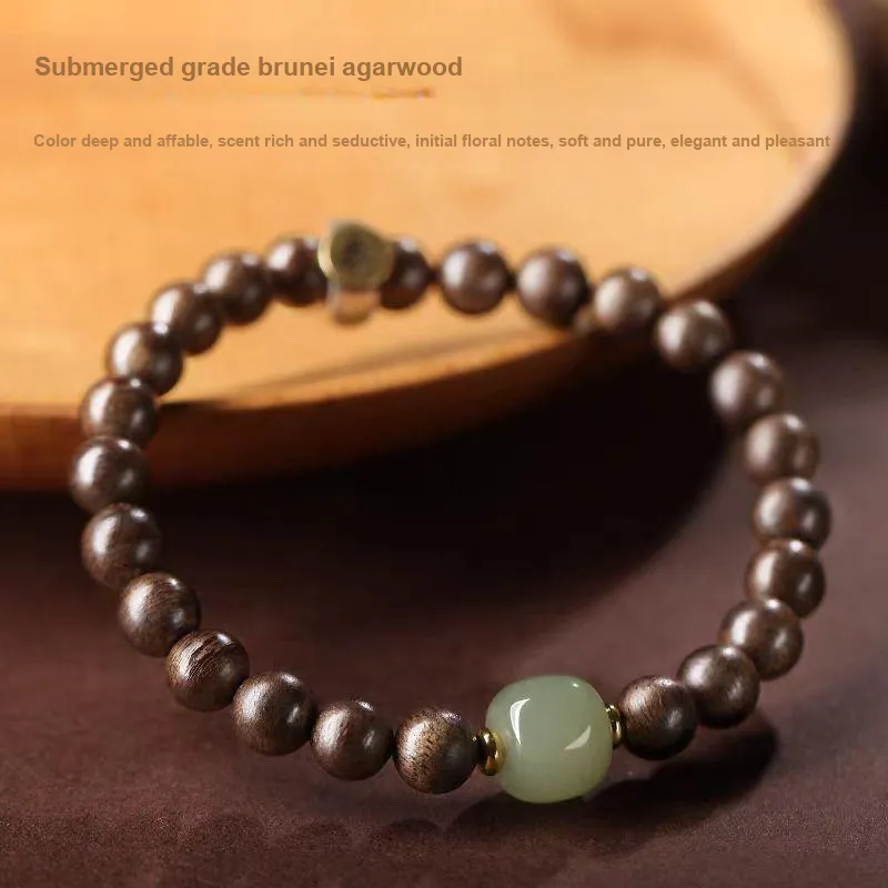 YIZHILIN Fragrance Agarwood Bracelets Unisex-44