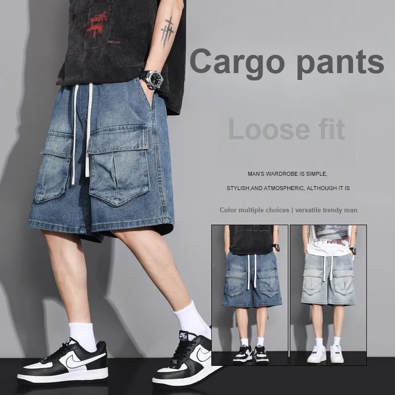 LSVE Denim Shorts Unisex-2