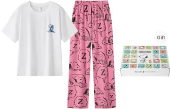 Gongdie x SNOOPY/, Pajama Set Women's Gift Box Set