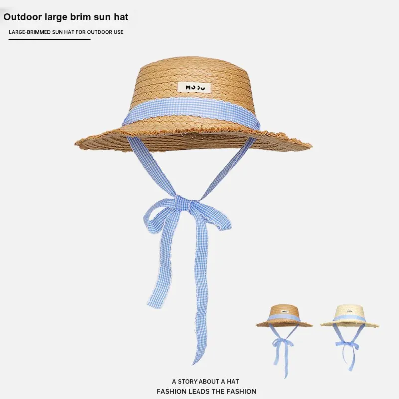 RX UVCUT Paper Reed Sun Protection Hats Unisex-1