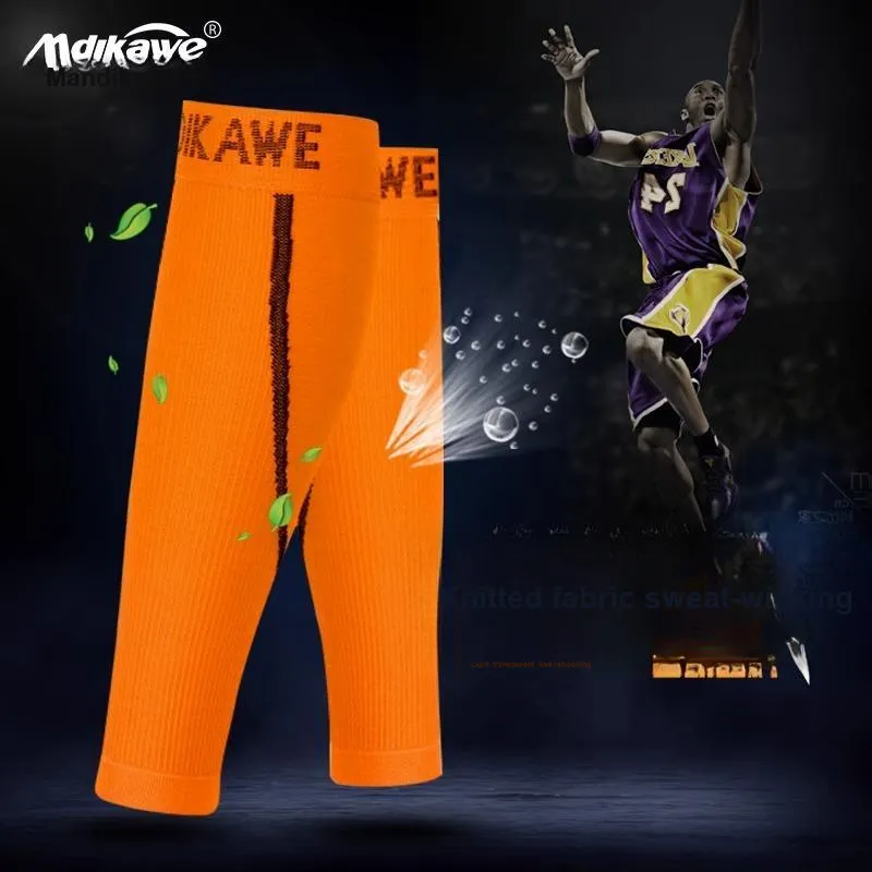 MDIKAWE Basketball Fitness Running Leg Guards Breathable Protective 2 Pack-2